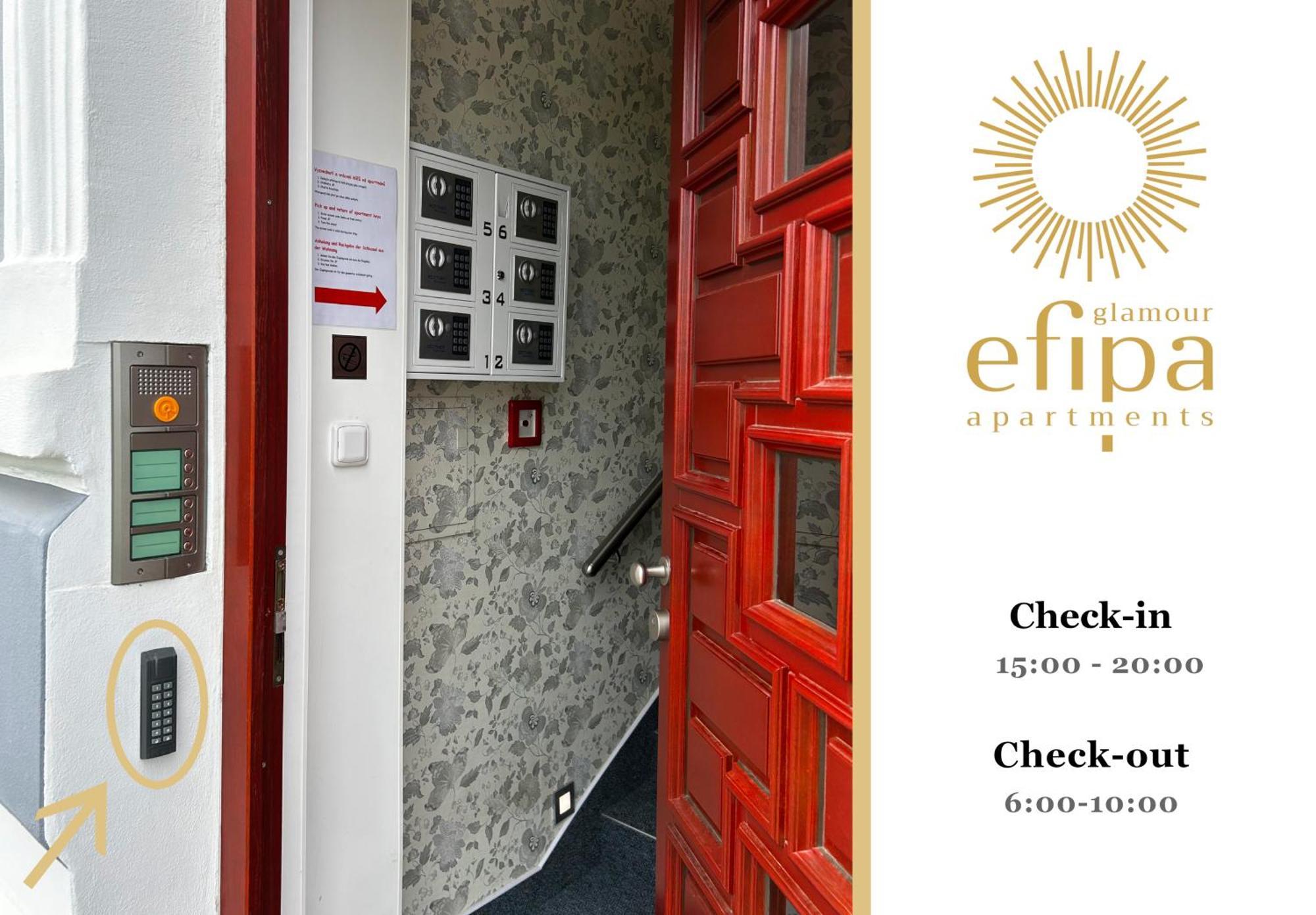 Efipa Glamour Apartments Plzen Luaran gambar